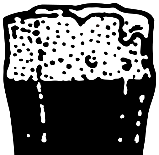 背景ビールロゴ